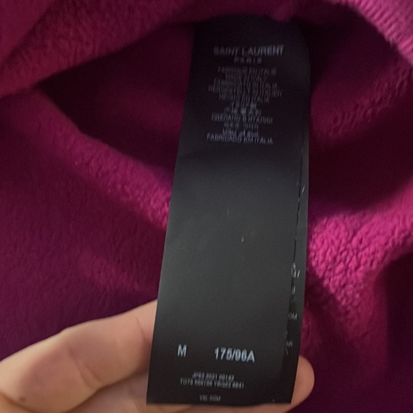 Hardly worn Pink Saint Laurent Hoodie….almost perfect condition. - Picture 3 of 6
